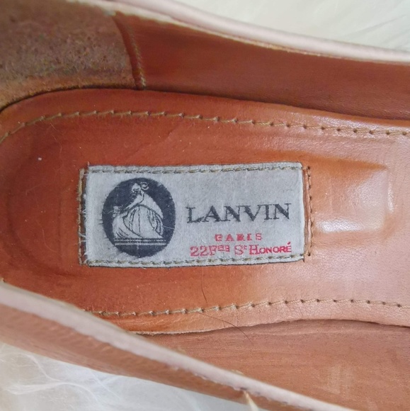 Sz 9.5 lambskin Lanvin flats - Picture 4 of 7